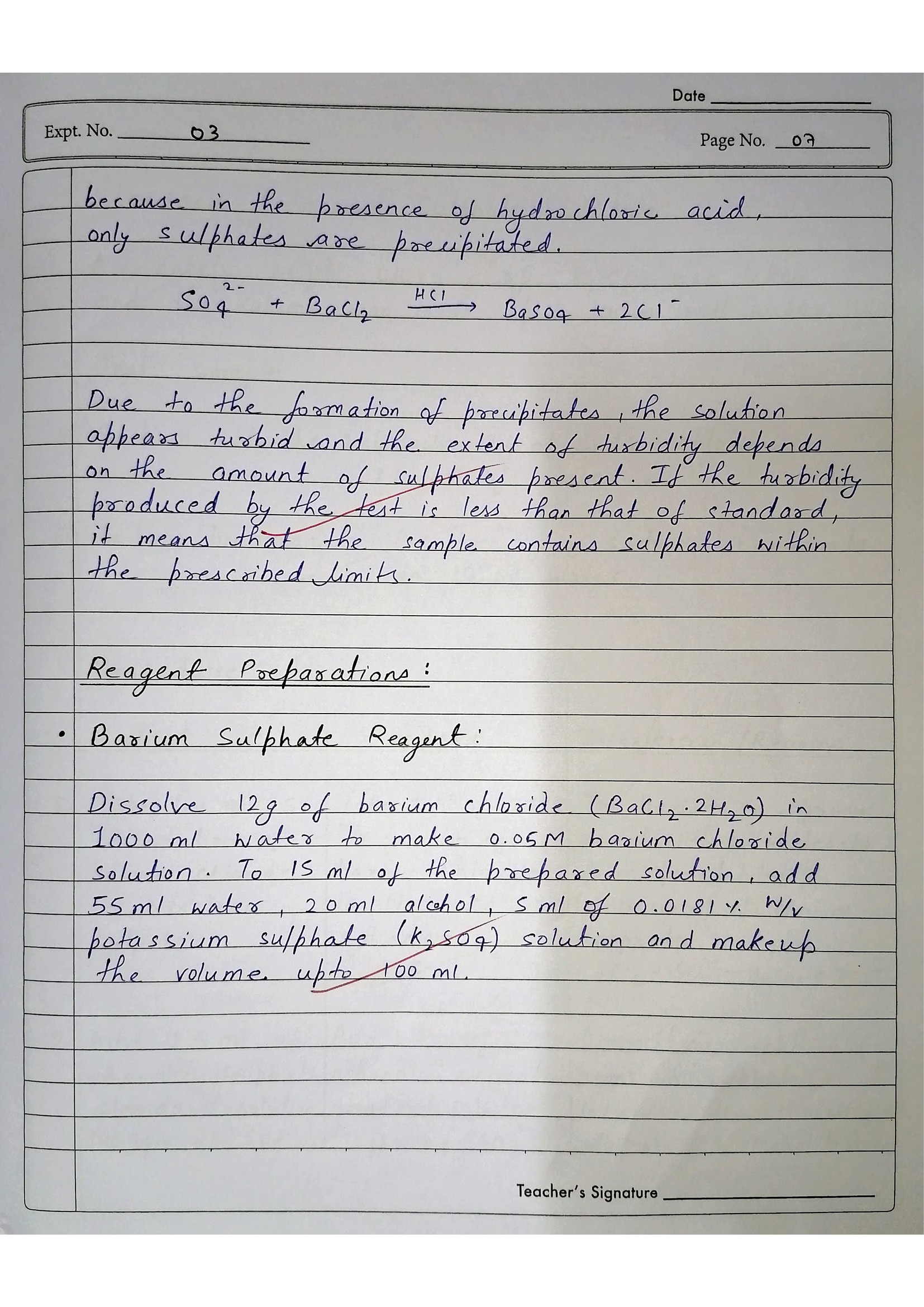 Pharmaceutical Chemistry Practical